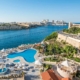 Hotel near Valletta with sea view – Grand Hotel Excelsior Malta exterior by the harbor